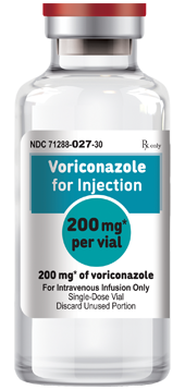Voriconazole for Injection, 200 mg